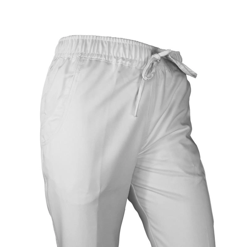 PANTALÓN MIKE'S MUJER BLANCO ANTIFLUIDO UNIFORMES CLÍNICOS - 6