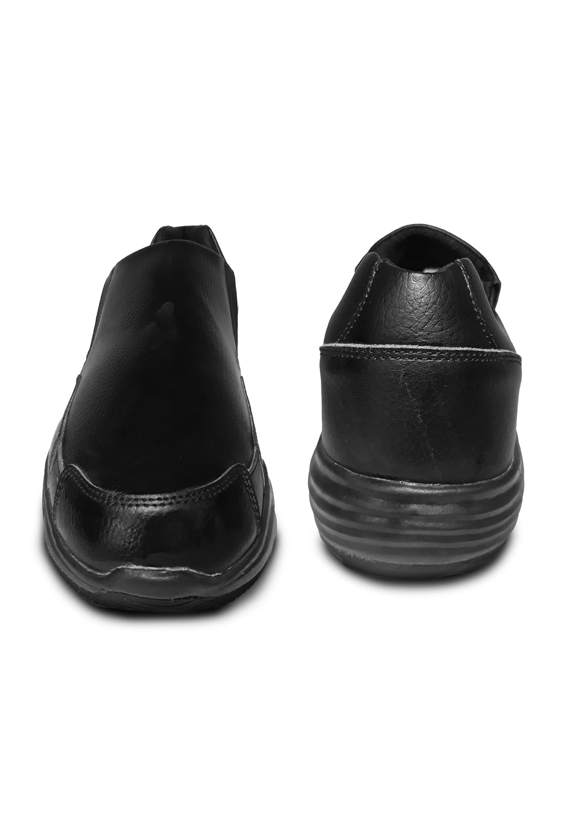 ZAPATO/ZAPATILLA SLIP ON CUERO NEGRO - 3