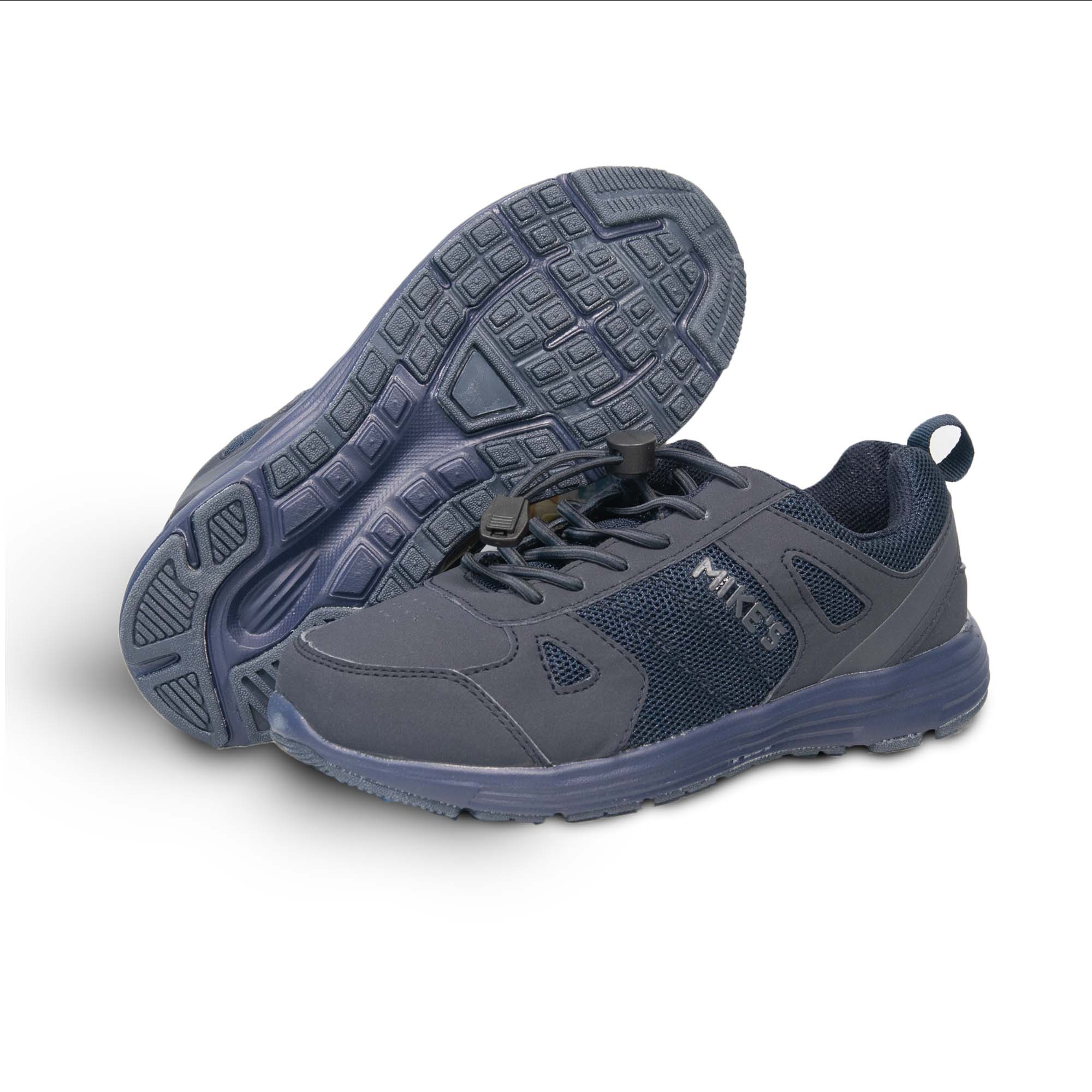ZAPATILLAS UNISEX MIKE'S YOGA AZUL CON CORDÓN ELASTICADO - 1