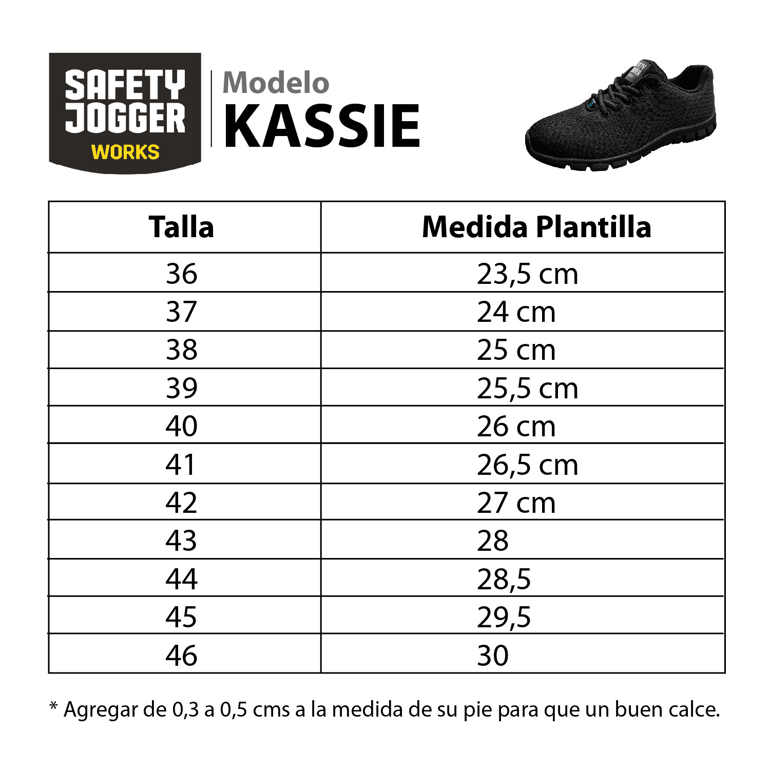 ZAPATILLA KASSIE NEGRO - 4