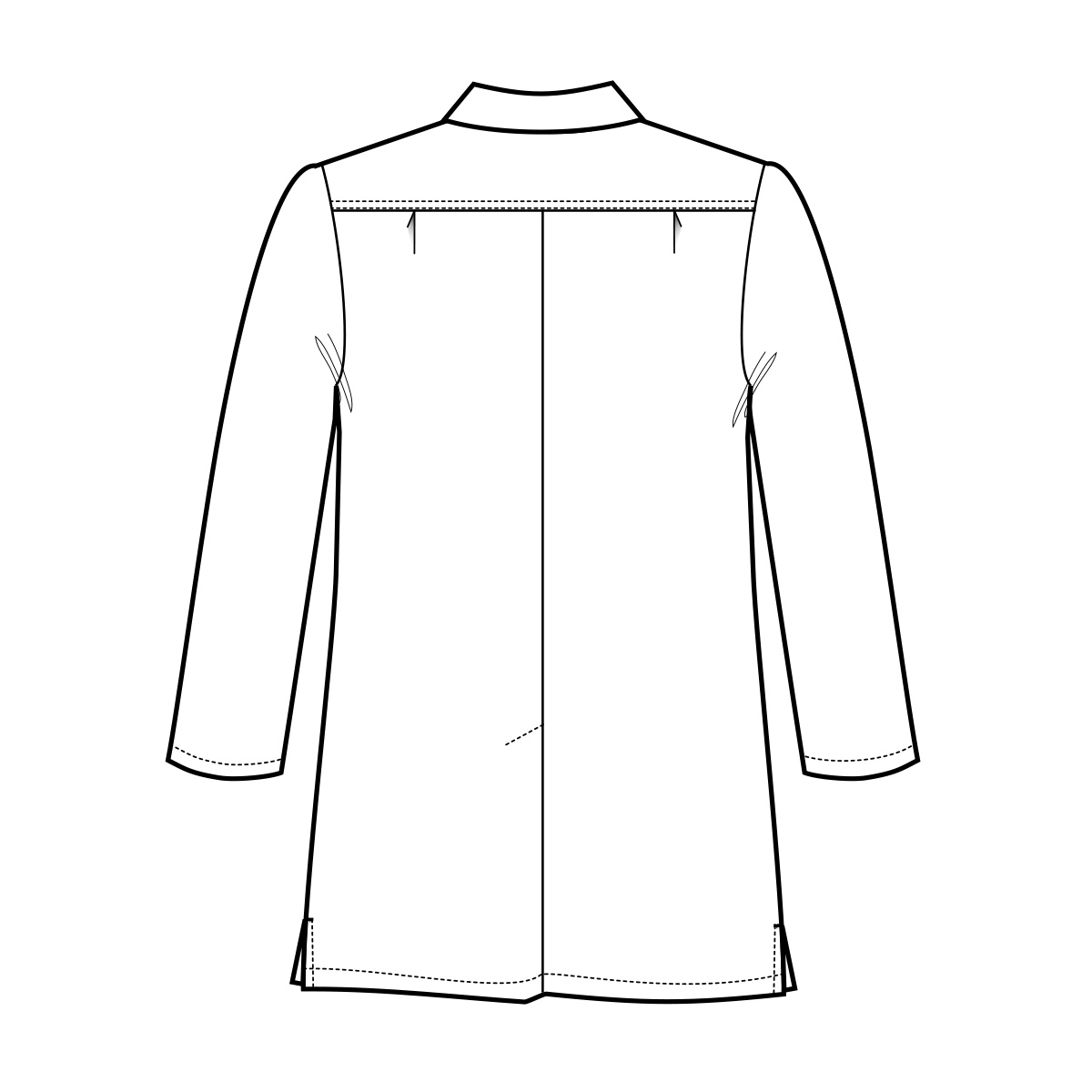 DELANTAL CLÍNICO WONDER WINK UNIDAD HOMBRE WONDERWINK 7302 BLANCO - 3