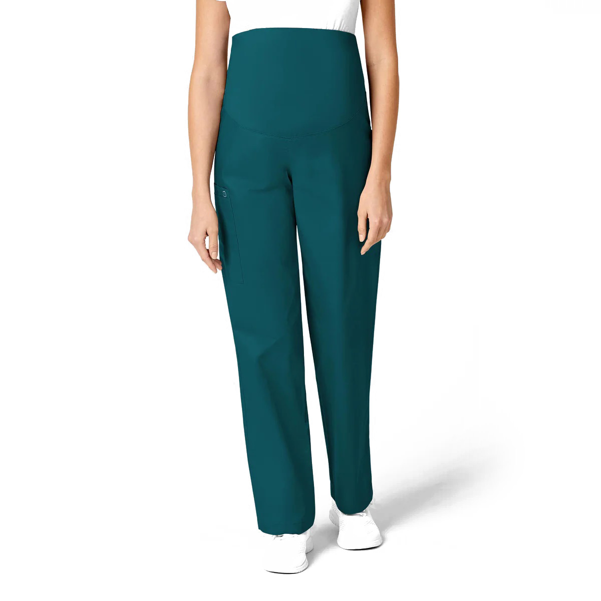 PANTALÓN CLÍNICO MUJER WONDERWINK MATERNAL 545 VERDE PETRÓLEO - 1