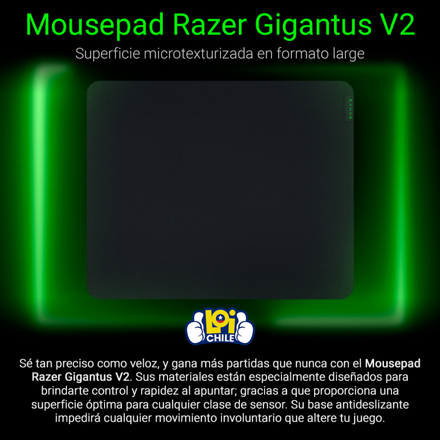 MOUSEPAD GAMER RAZER GIGANTUS V2 LARGE - 2