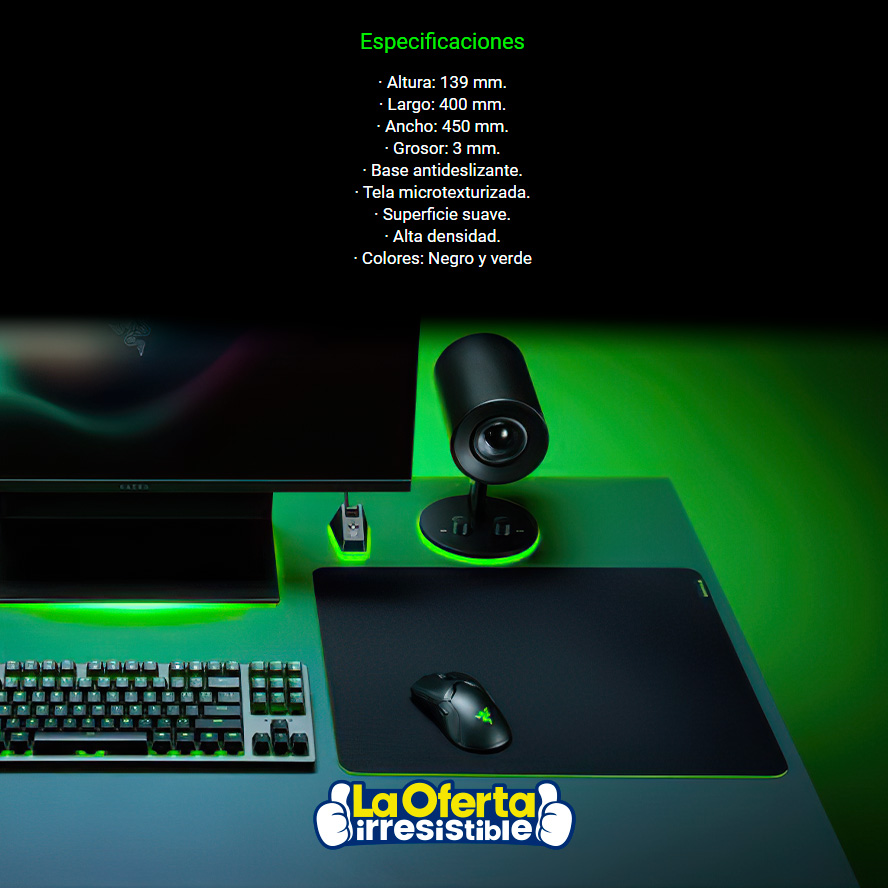 MOUSEPAD GAMER RAZER GIGANTUS V2 LARGE - 4