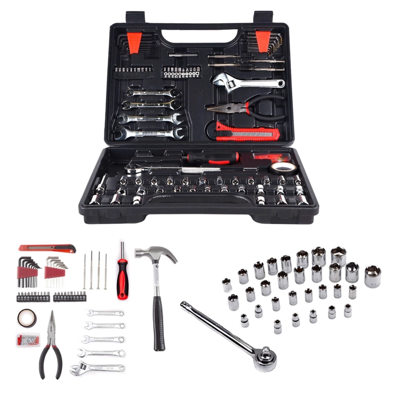 KIT DE HERRAMIENTAS NAPPO 159 PIEZAS MANUALES Y PRECISION - 1