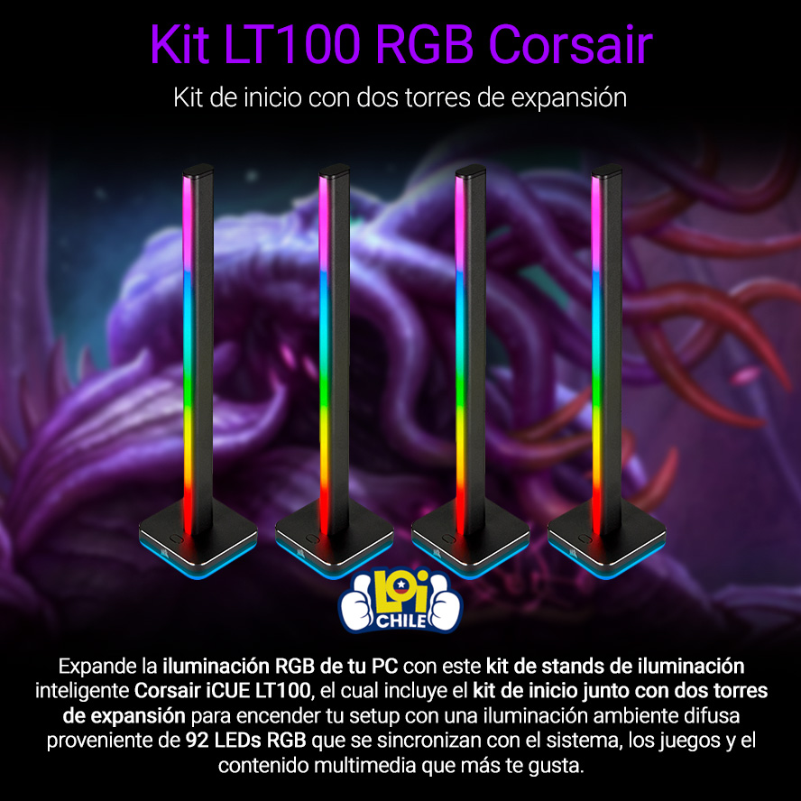 KIT DE ILUMINACIÓN CORSAIR ICUE BASE + 3 EXPANSIONES - 2