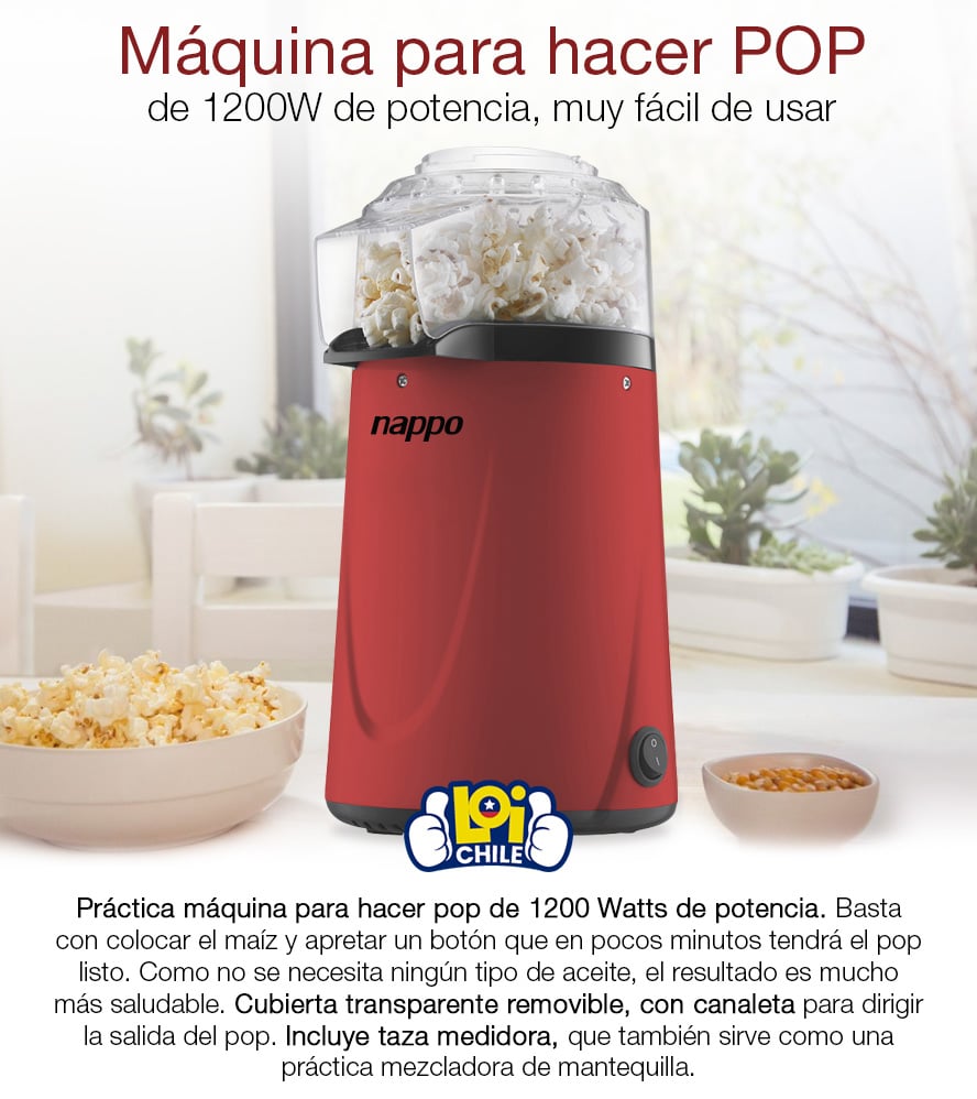 MAQUINA CABRITAS POPCORN NAPPO - 2