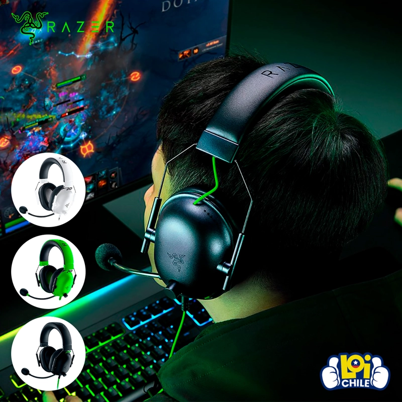 AUDÍFONOS GAMER RAZER HEADSET BLACKSHARK V2 X - 8
