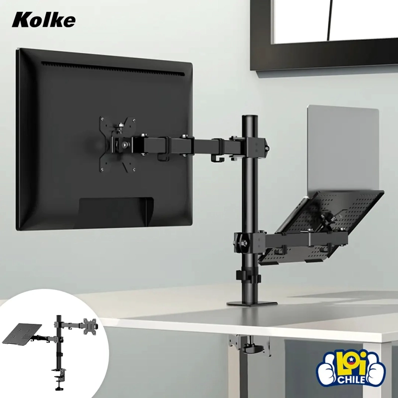 SOPORTE MONITOR NOTEBOOK KOLKE BRAZO ARTICULADO - 7