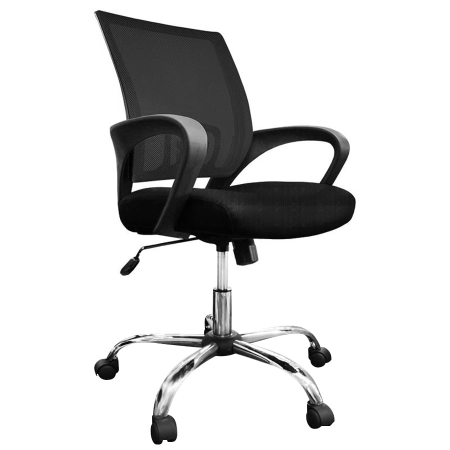 SILLA ESCRITORIO EMPOLI 3043 NEGRO OFICINA EJECUTIVA ERGONÓMICA MESH - 1