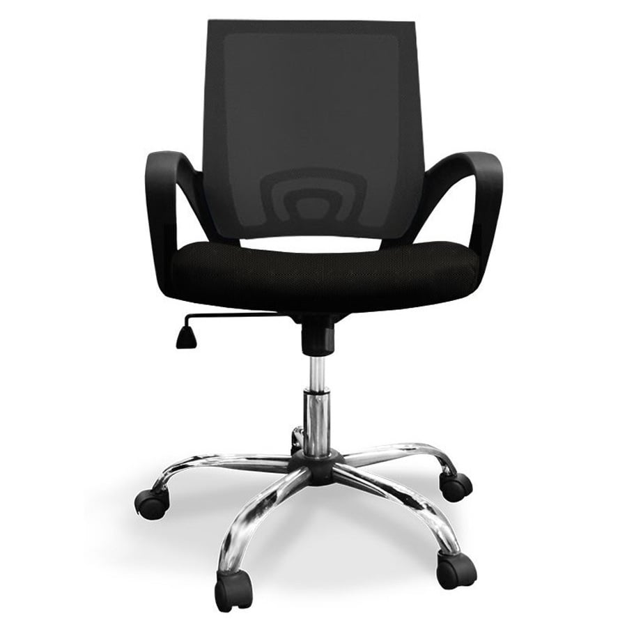 SILLA ESCRITORIO EMPOLI 3043 NEGRO OFICINA EJECUTIVA ERGONÓMICA MESH - 2
