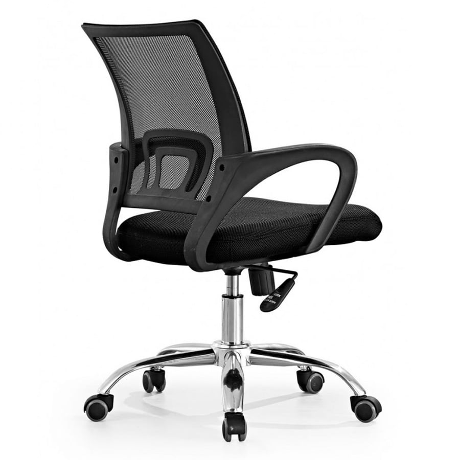 SILLA ESCRITORIO EMPOLI 3043 NEGRO OFICINA EJECUTIVA ERGONÓMICA MESH - 3