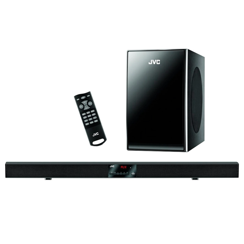 BARRA DE SONIDO JVC CON SUBWOOFER TH-BY370 - 1