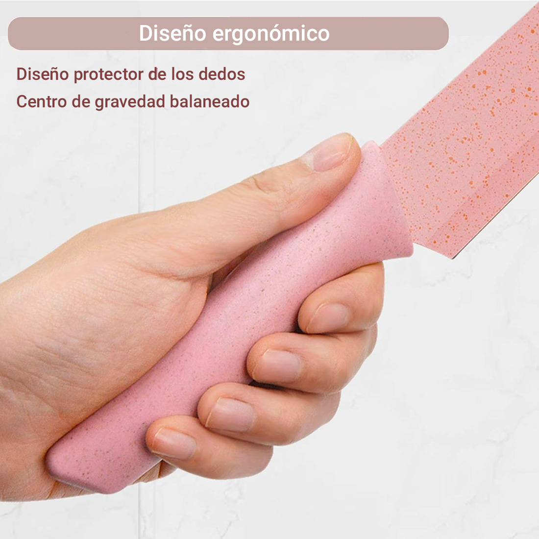 SET CUCHILLOS DE COCINA CROIX 7 PIEZAS TABLA TIJERA PELADOR - 4