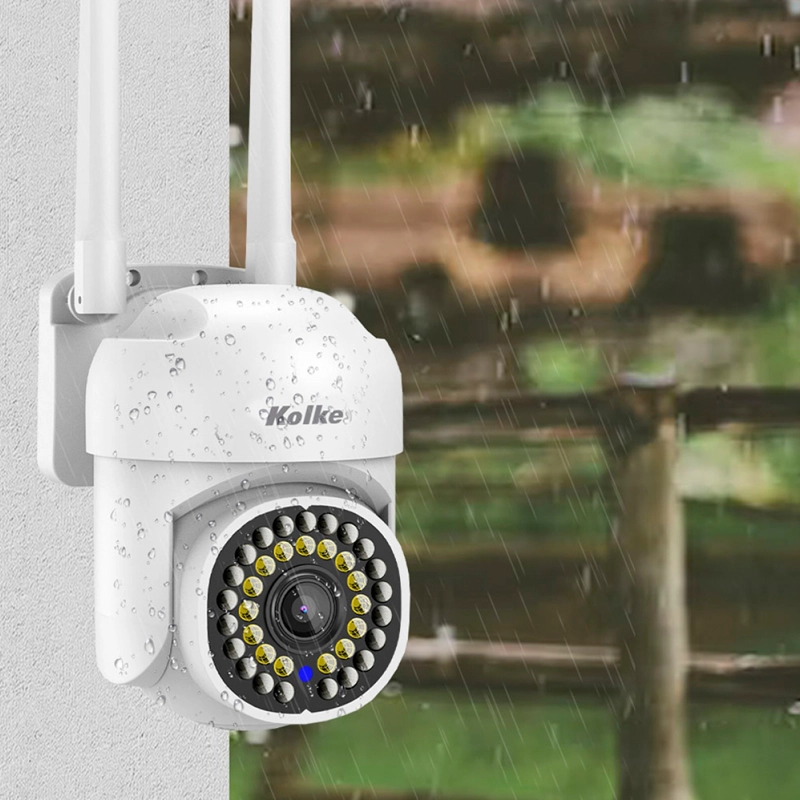 CÁMARA KOLKE SEGURIDAD PTZ 2MP VISIÓN NOCTURNA COLOR AUDIO - 6