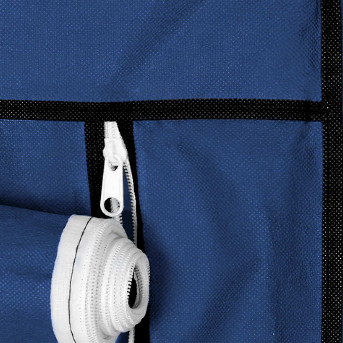 ORGANIZADOR ZAPATERA DECOTEAM 8 PISOS CALIDAD SUPERIOR AZUL - 3