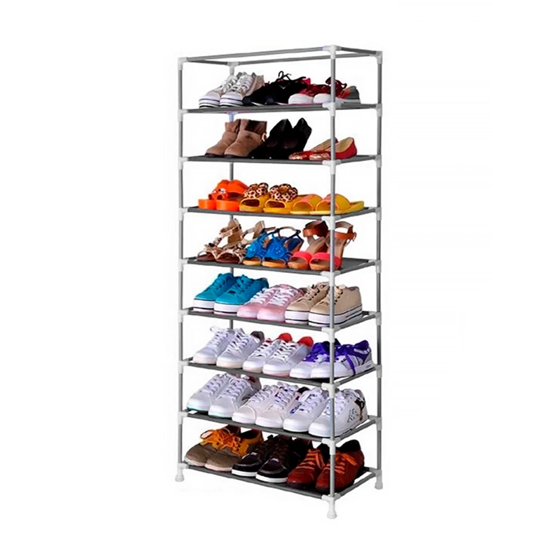ORGANIZADOR ZAPATERA DECOTEAM 8 PISOS CALIDAD SUPERIOR GRIS - 7