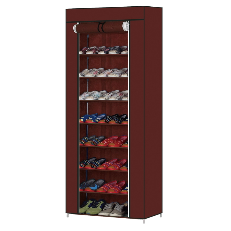 ORGANIZADOR ZAPATERA DECOTEAM 8 PISOS CALIDAD SUPERIOR VINO - 1