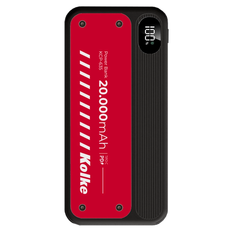 BATERIA EXTERNA POWER BANK KOLKE 20000MAH CARGA RAPIDA - 1