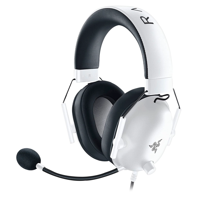 AUDÍFONOS GAMER RAZER HEADSET BLACKSHARK V2 X BLANCO - 1