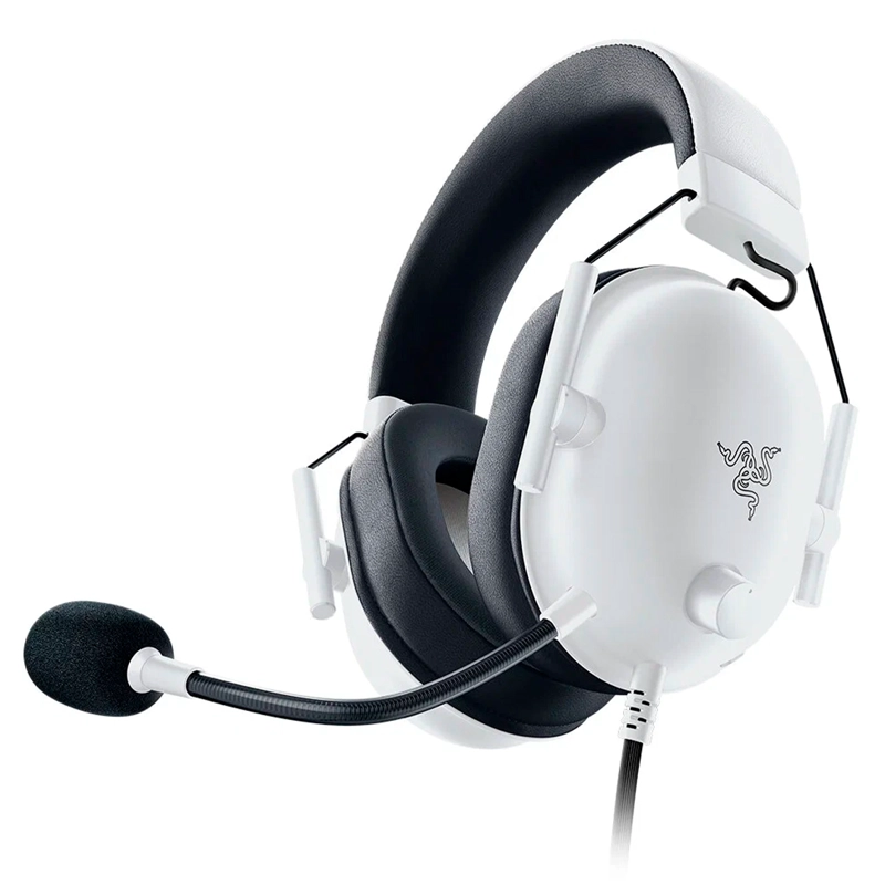 AUDÍFONOS GAMER RAZER HEADSET BLACKSHARK V2 X BLANCO - 4