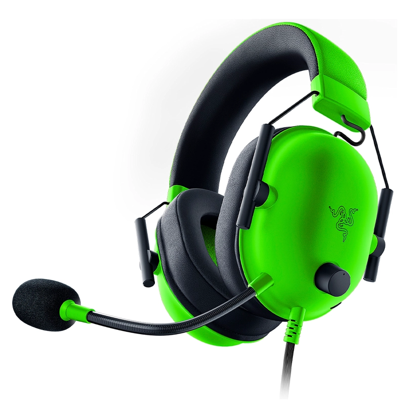 AUDÍFONOS GAMER RAZER HEADSET BLACKSHARK V2 X VERDE - 4