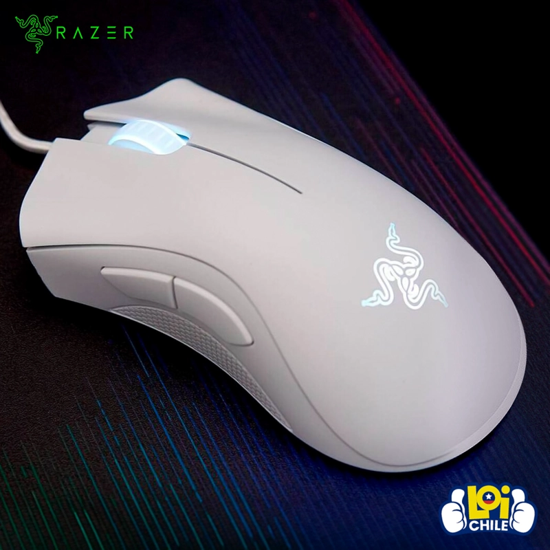 MOUSE GAMER RAZER DEATHADDER ESSENTIAL WHITE - 4