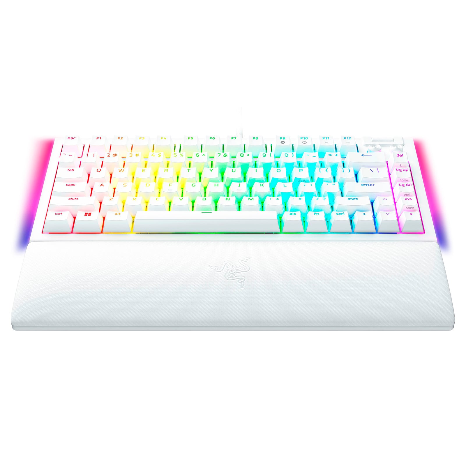 TECLADO GAMER WINDOWS RAZER BLACKWIDOW V4 SWITCH ORANGE MERCURY - 3
