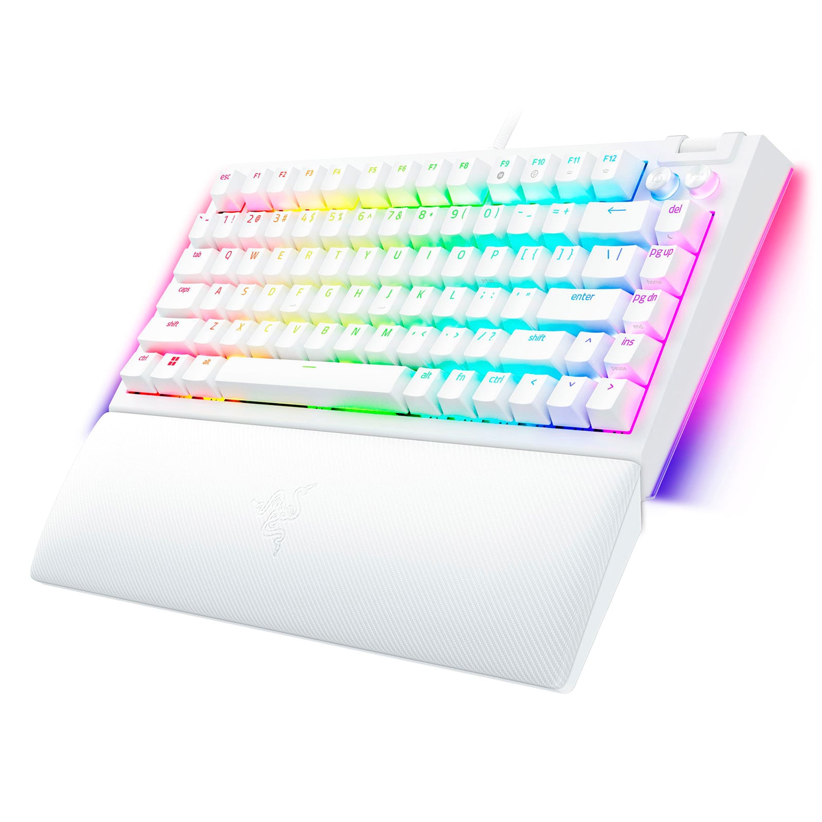TECLADO GAMER WINDOWS RAZER BLACKWIDOW V4 SWITCH ORANGE MERCURY - 4