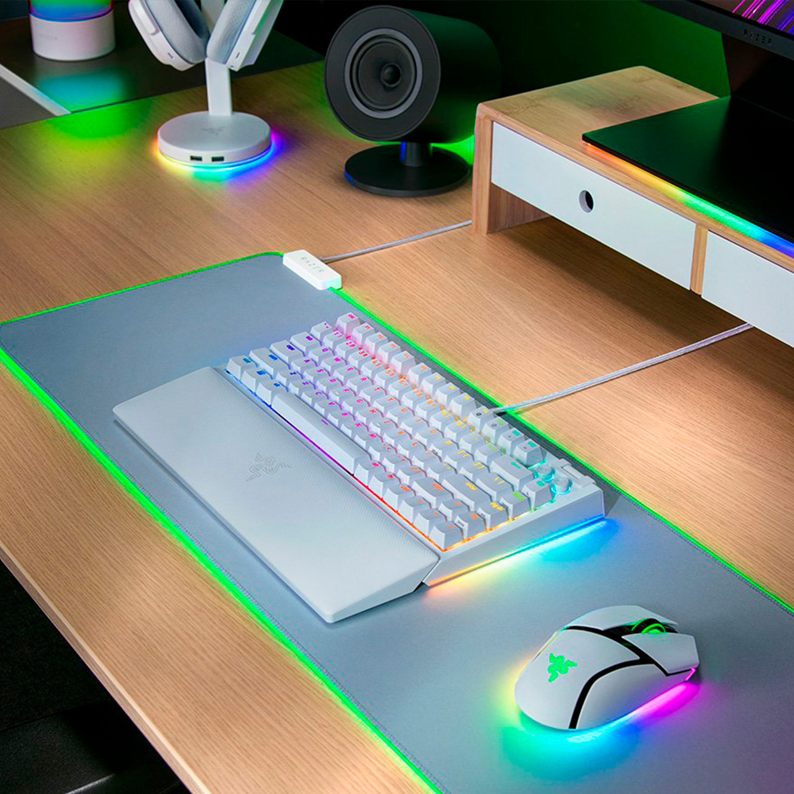 TECLADO GAMER WINDOWS RAZER BLACKWIDOW V4 SWITCH ORANGE MERCURY - 6