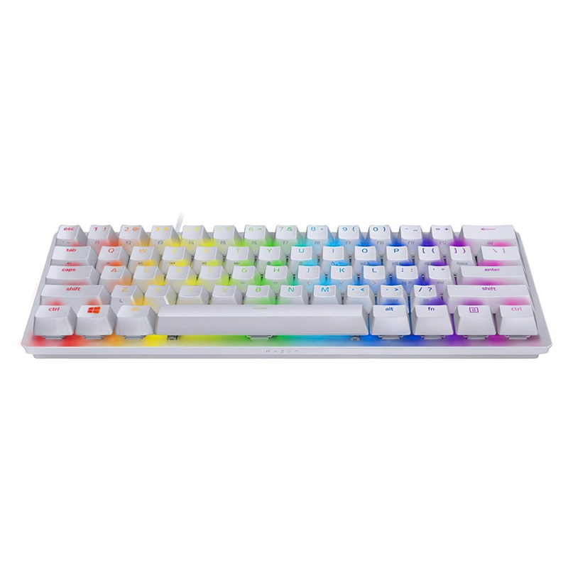 TECLADO WINDOWS RAZER HUNTSMAN MINI PURPLE SWITCH MERCURY - 2