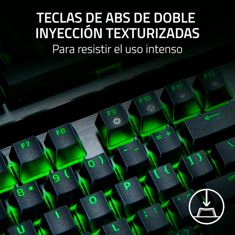 TECLADO GAMER WINDOWS RAZER HUNTSMAN V3 X TKL PURPLE SWITCH ESPAÑOL - 4