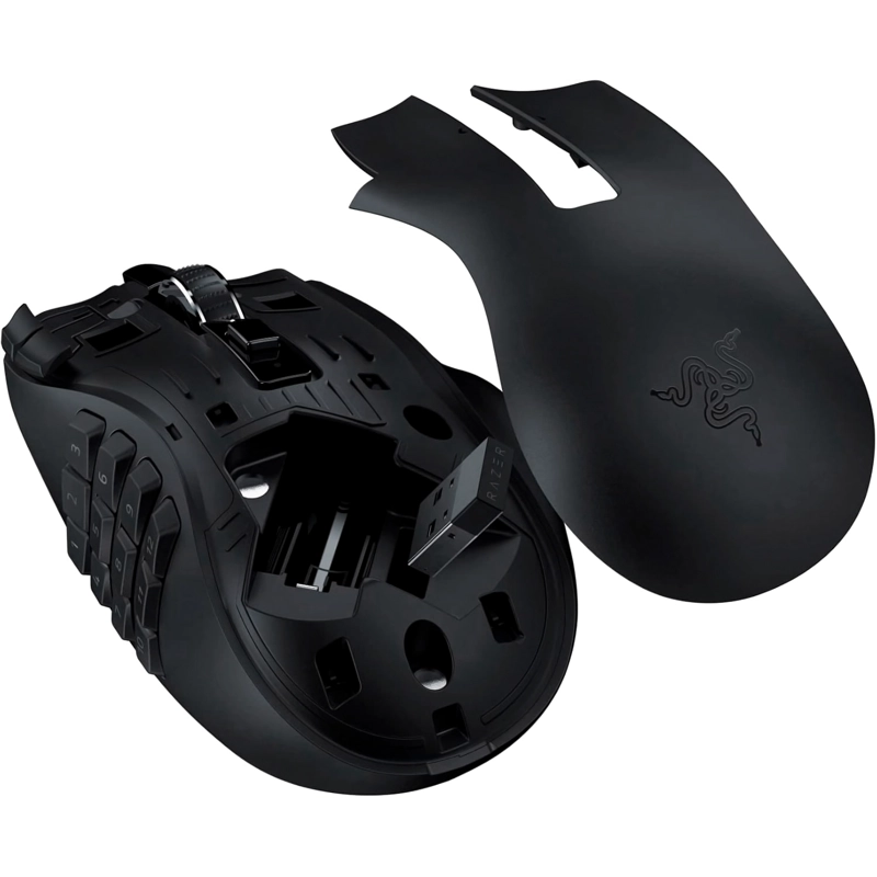 MOUSE GAMER RAZER NAGA V2 HYPERSPEED INALAMBRICO - 5