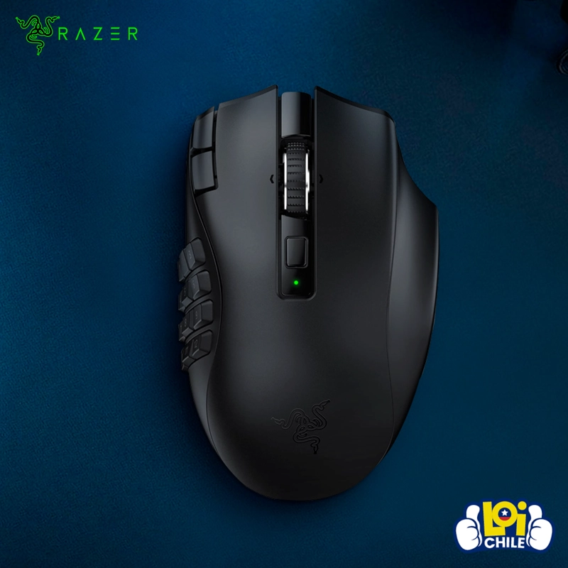 MOUSE GAMER RAZER NAGA V2 HYPERSPEED INALAMBRICO - 9