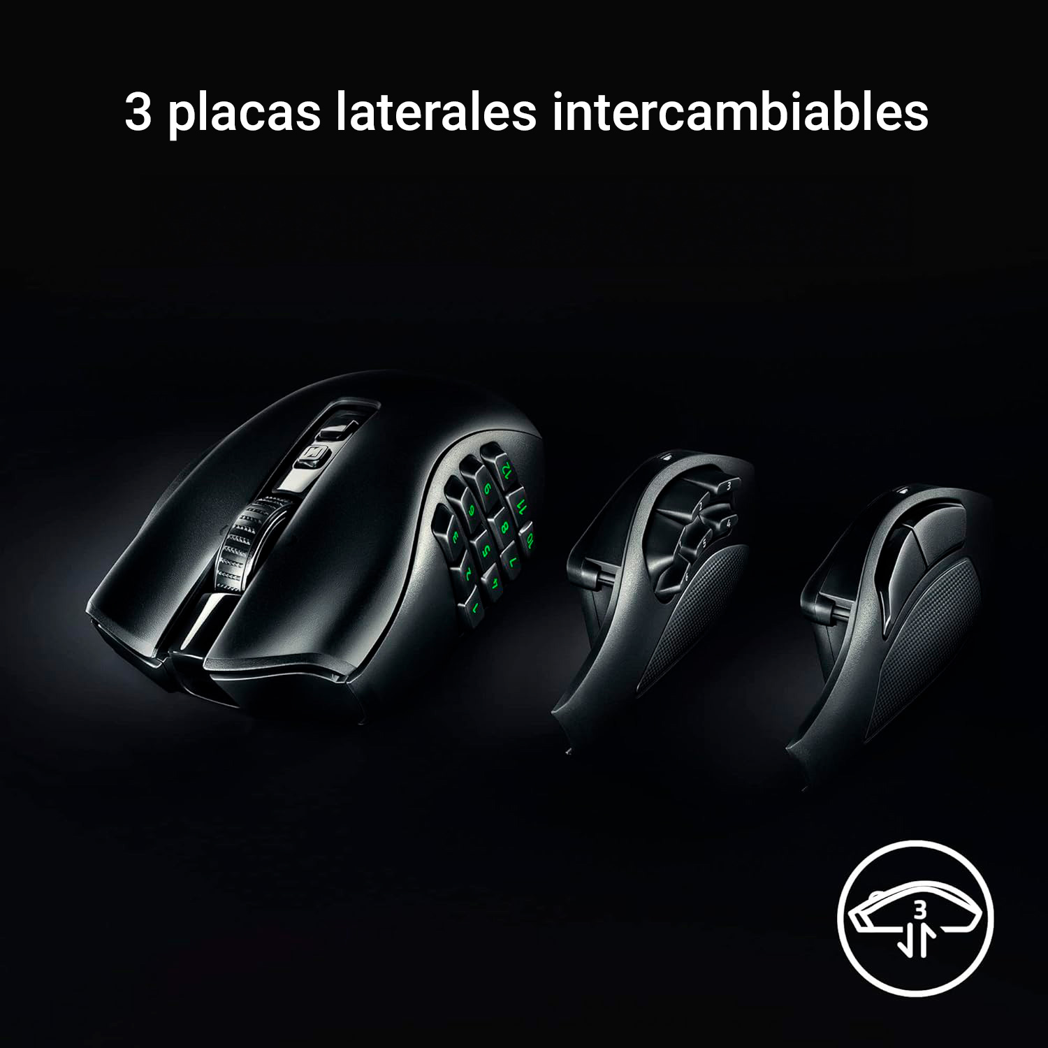 MOUSE GAMER RAZER NAGA V2 PRO INALÁMBRICO - 7