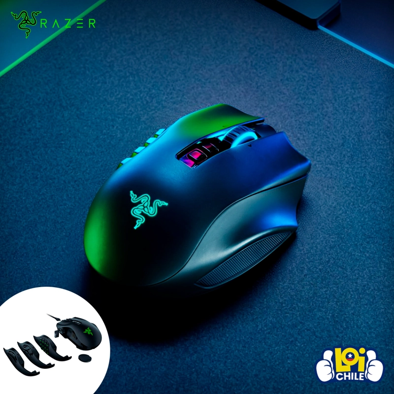 MOUSE GAMER RAZER NAGA V2 PRO INALÁMBRICO - 8