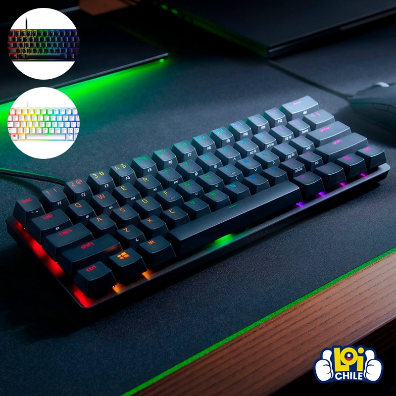 TECLADO GAMER WINDOWS RAZER HUNTSMAN MINI RED SWITCH BLACK - 5