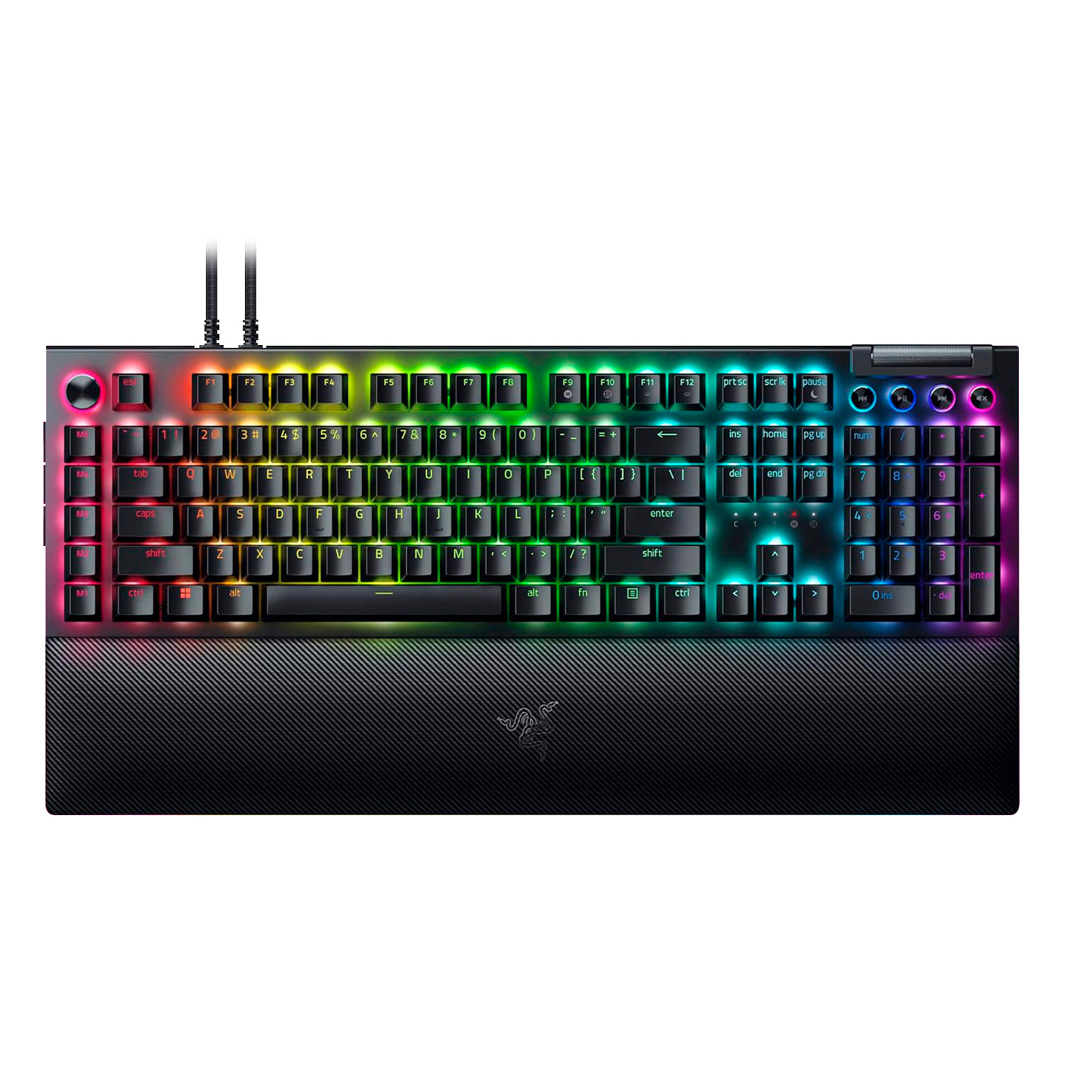 TECLADO GAMER RAZER BLACKWIDOW V4 PRO YELLOW SWITCH - 1