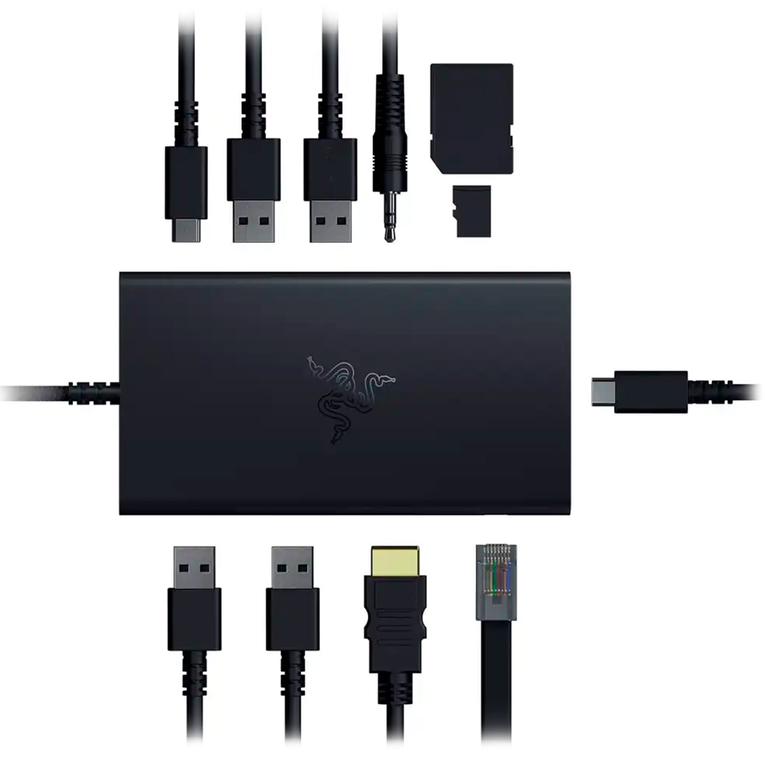 ADAPTADOR RAZER DOCK STATION HUB USB-C 11 EN 1 - 1