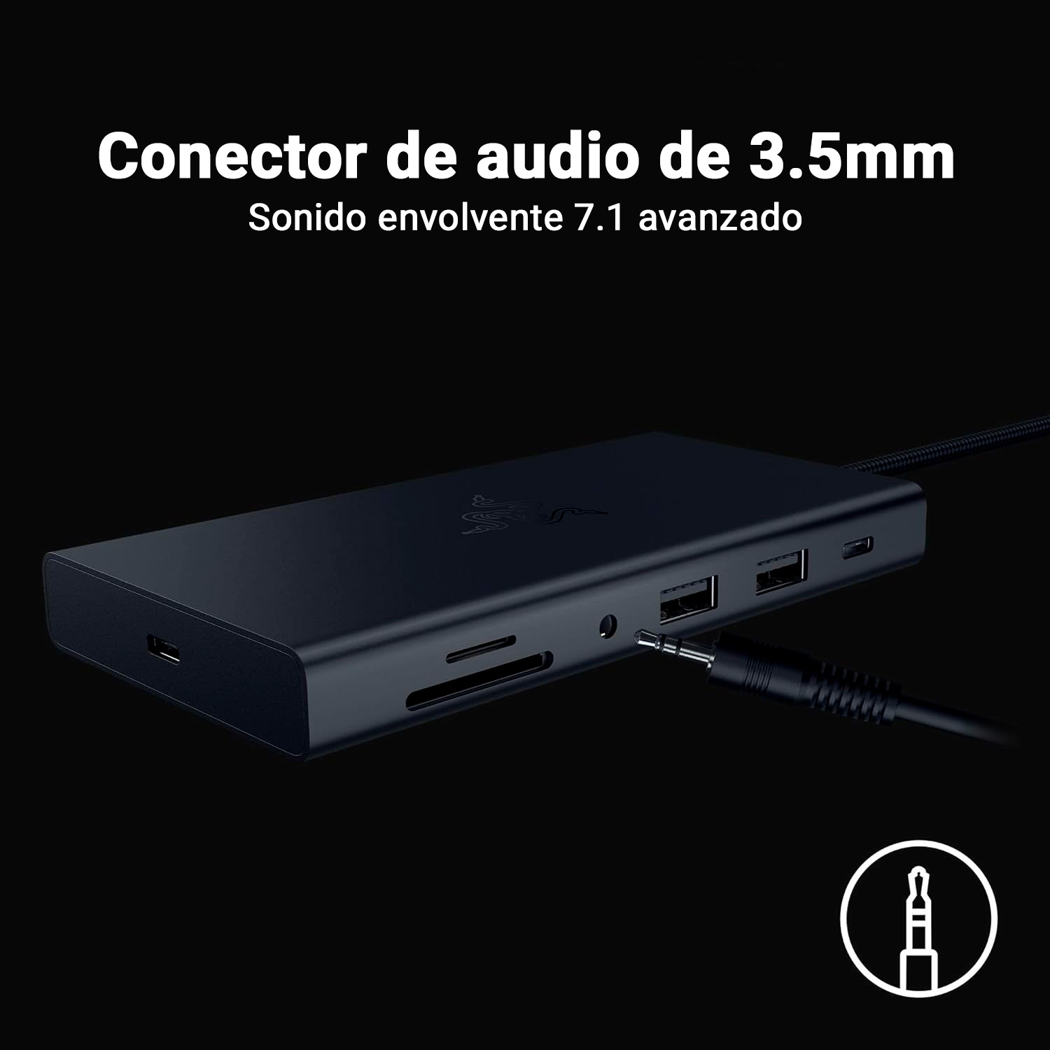 ADAPTADOR RAZER DOCK STATION HUB USB-C 11 EN 1 - 7