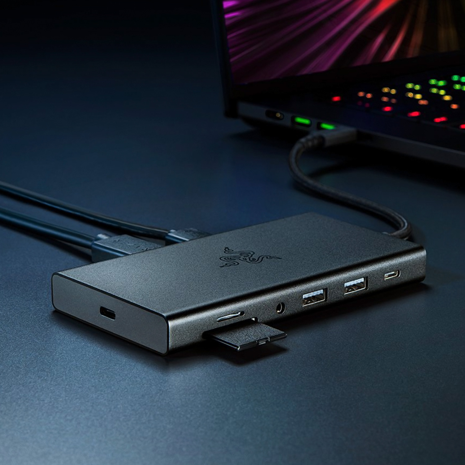 ADAPTADOR RAZER DOCK STATION HUB USB-C 11 EN 1 - 8