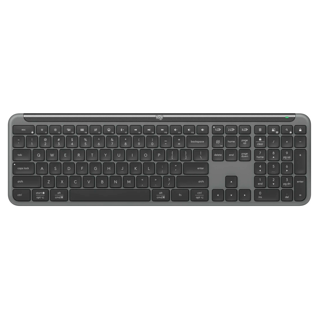 TECLADO WINDOWS / MAC OS / LINUX INALÁMBRICO LOGITECH SIGNATURE K950 NEGRO - 1
