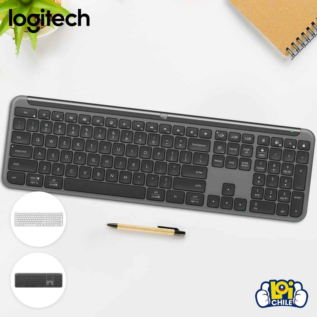 TECLADO WINDOWS / MAC OS / LINUX INALÁMBRICO LOGITECH SIGNATURE K950 NEGRO - 8