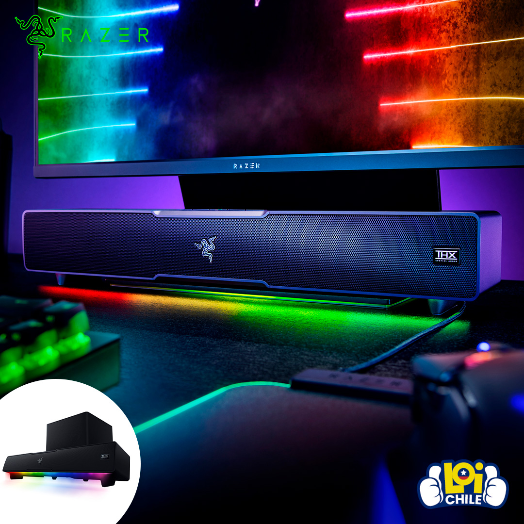 PARLANTE GAMER RAZER LEVIATHAN V2 SUBWOOFER 65W BLUETOOTH - 4