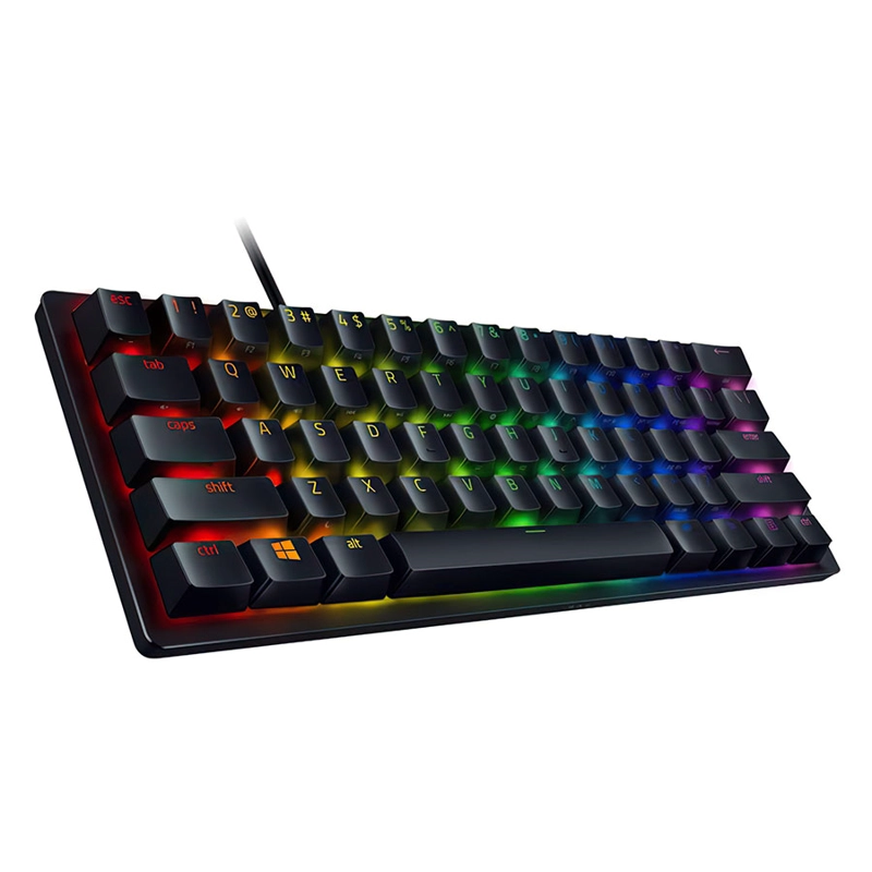 TECLADO RAZER GAMER HUNTSMAN MINI BLACK PURPLE SWITCH - 2