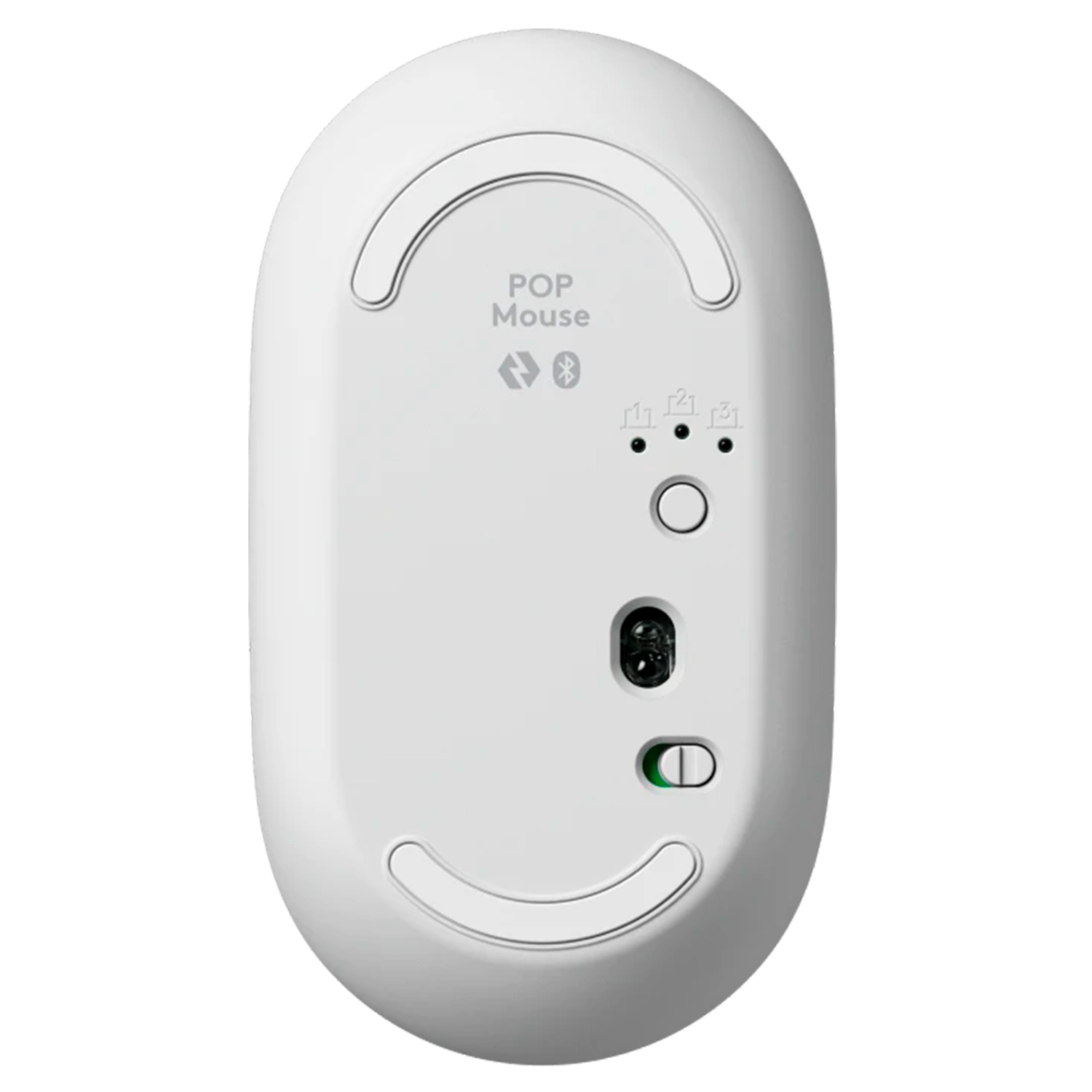 KIT INALÁMBRICO LOGITECH TECLADO Y MOUSE POP ICON BLANCO - 8