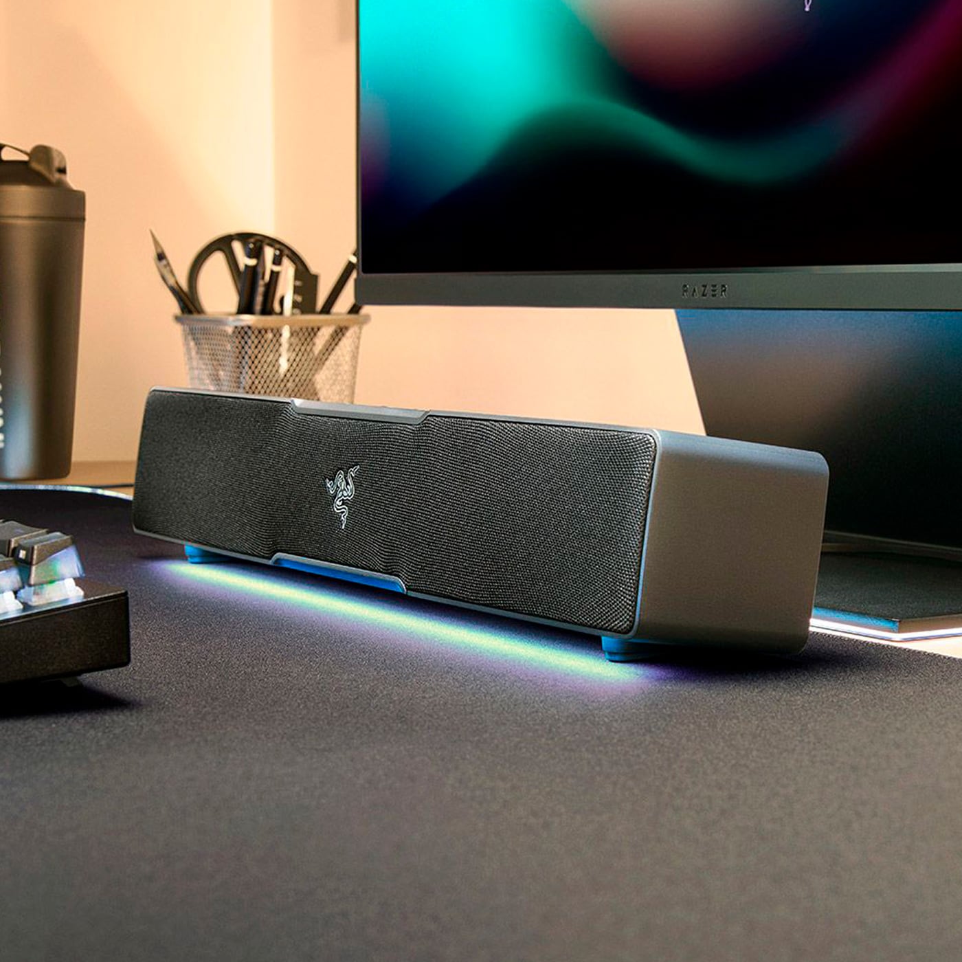 PARLANTE RAZER GAMER LEVIATHAN V2 X CHROMA RGB BLUETOOTH 5.0 - 5