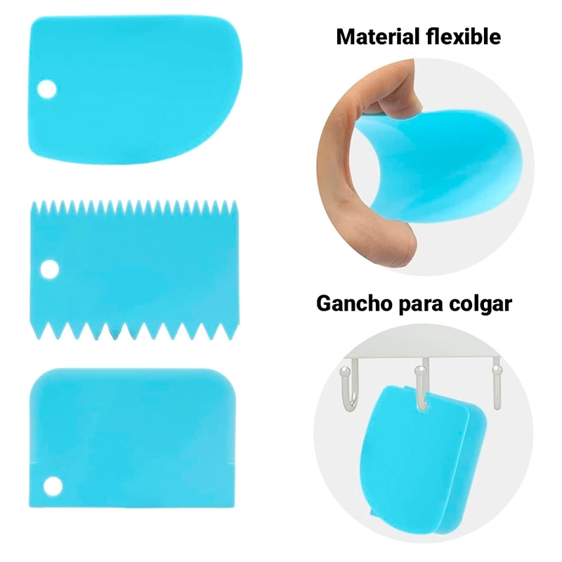 SET DE REPOSTERIA CROIX 291 PIEZAS SILICONA ACERO INOXIDABLE - 5