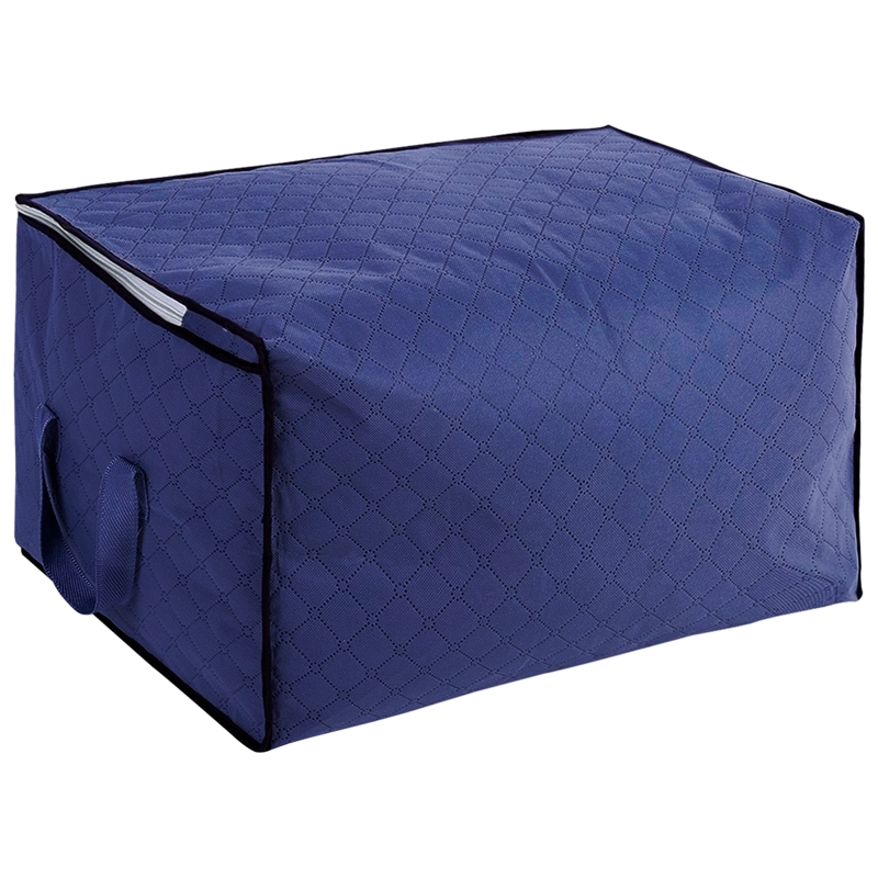 PACK 4 CAJAS ORGANIZADORAS DECOTEAM TELA CON VISOR 60X35X40 - GRIS - 3