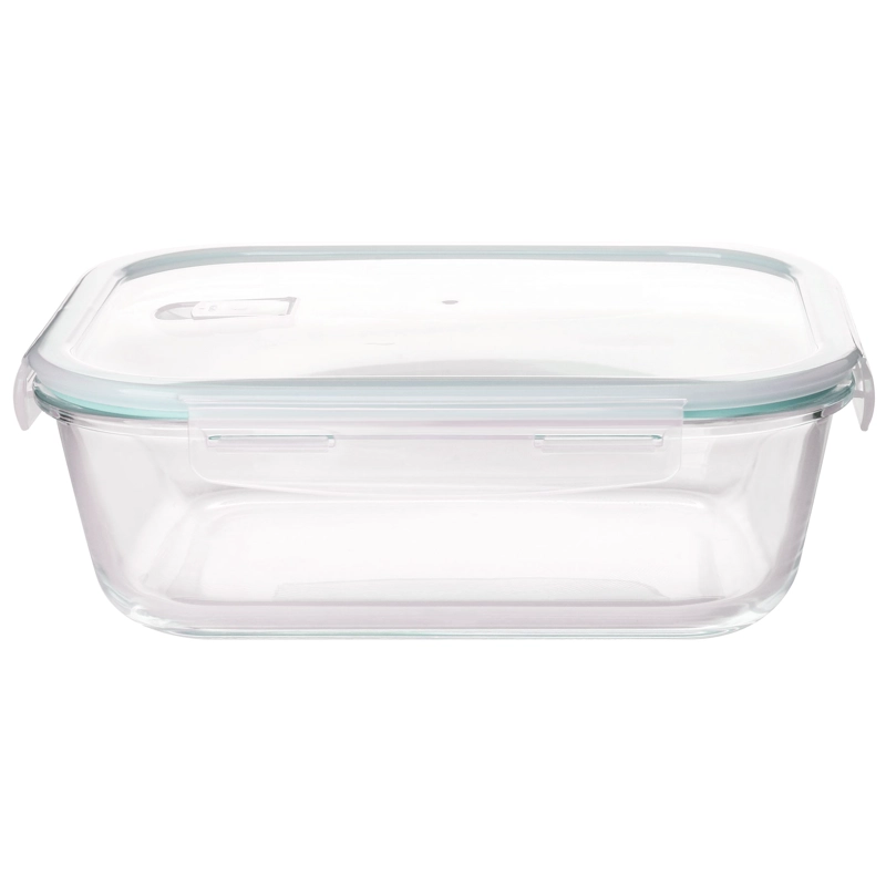 SET 4 CONTENEDORES HERME TICOS CROIX DE VIDRIO 370ML - 2